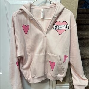 Skims Cotton Fleece Classic Zip Up Valentines 2026